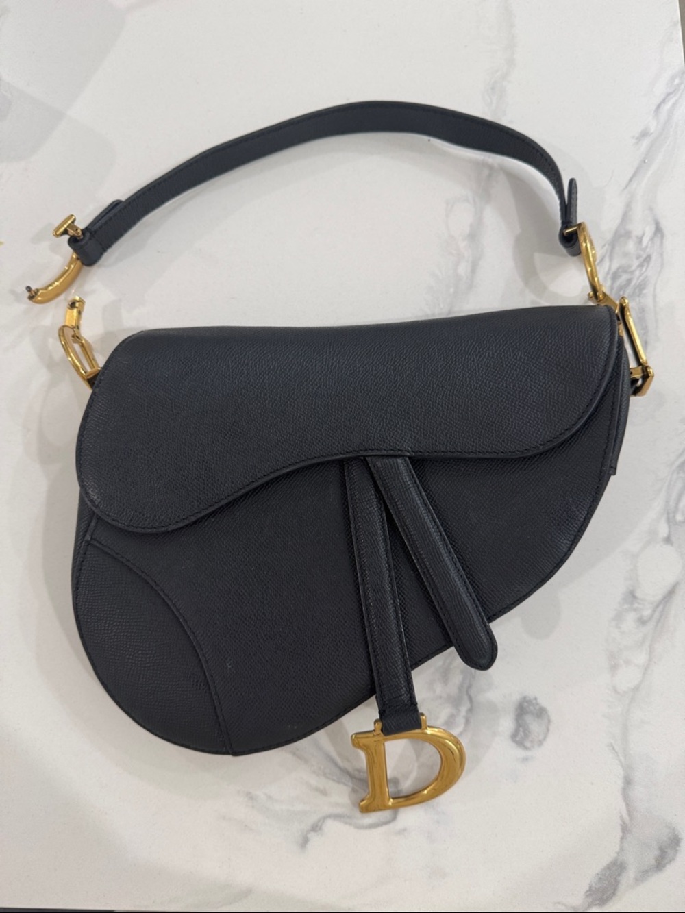 Black Saddle Bag